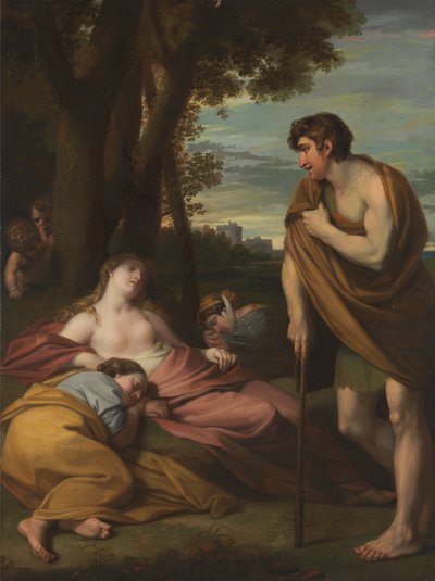 Cimón e Ifigenia de Benjamin West